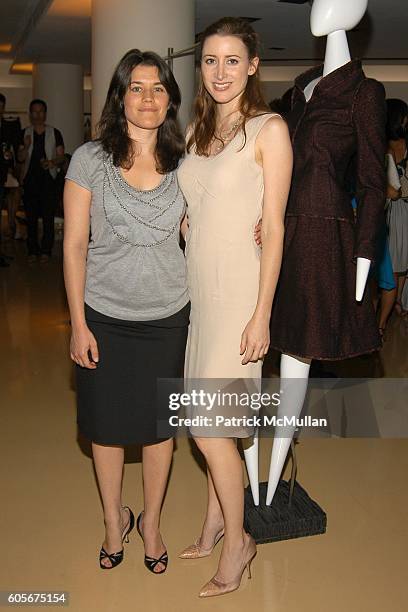 Sara Switzer and Alexis Bryan attend AMY SACCO Book Launch for "COCKTAILS" with Champagne by KRUG at Barneys New York on July 18, 2006 in New York...