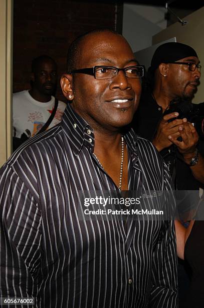 Randy Jackson attends "Sam Moore: Overnight Sensational" produced by Randy Jackson for Rhino Records listening party at Pre-Post N.Y.C. On July 18,...