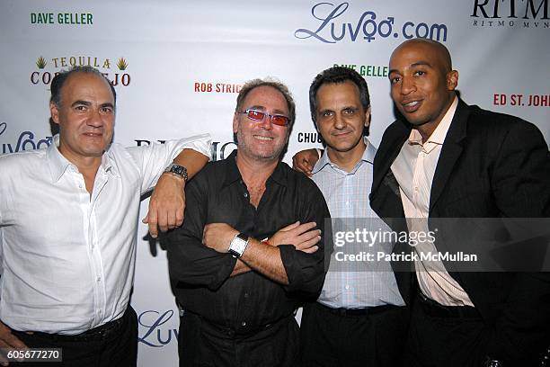 Manolo Barral, Seth Kurgliak, Ali Soltani and James Lesure attend Miss Universe Post Pageant VIP Party hosted by Chuck Nabit, Dave Geller, Ed St....