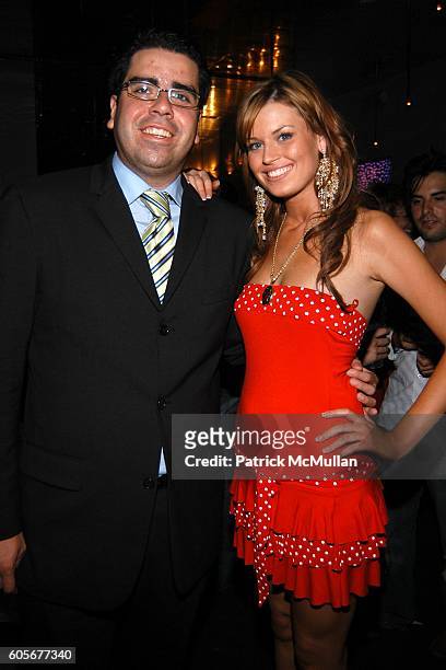 Charlie Enriquez, Jr. And Julie Doherty attend Miss Universe Post Pageant VIP Party hosted by Chuck Nabit, Dave Geller, Ed St. John, Greg Barnhill,...