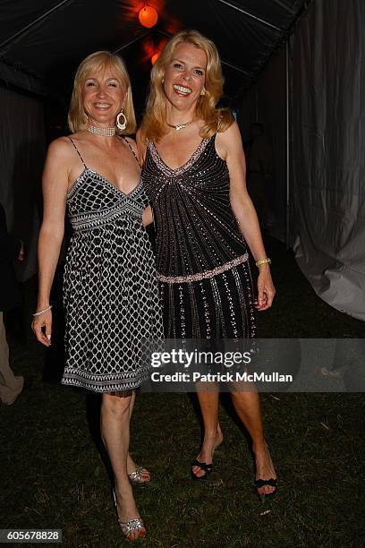 Katlean De Monchy and Betsy McCaughey attend The Midsummer Party Benefit for The PARRISH ART MUSEUM at The Parrish Art Museum on July 8, 2006 in...