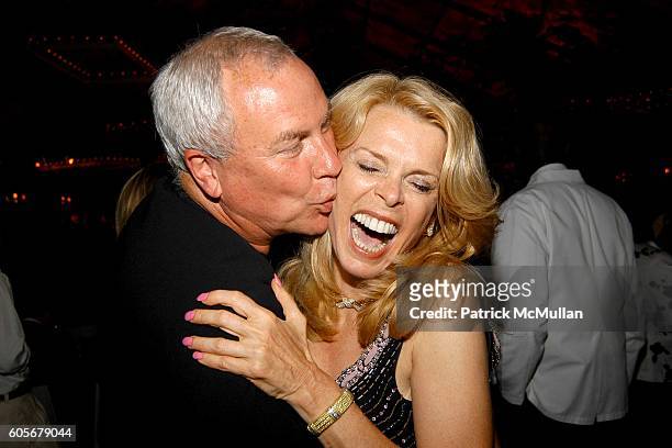 Robert Wilson and Betsy McCaughey attend The Midsummer Party Benefit for The PARRISH ART MUSEUM at The Parrish Art Museum on July 8, 2006 in...