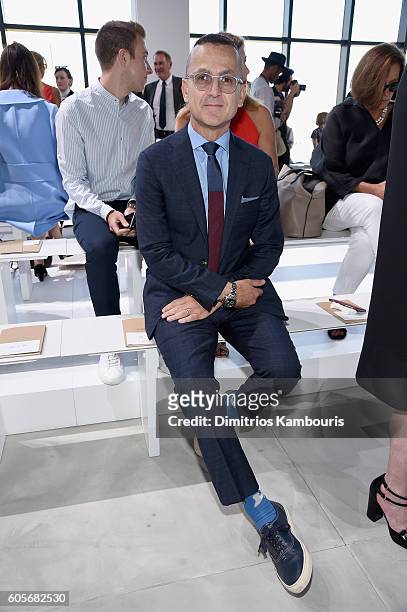 Of the Council of Fashion Designers of America Steven Kolb attends the Michael Kors Spring 2017 Runway Show during New York Fashion Week at Spring...