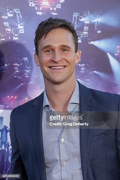 Actor Ben Davies attends the Premiere Of Pure Flix Entertainment's "Hillsong: Let Hope Rise" at the Mann Village Theatre on September 13, 2016 in...