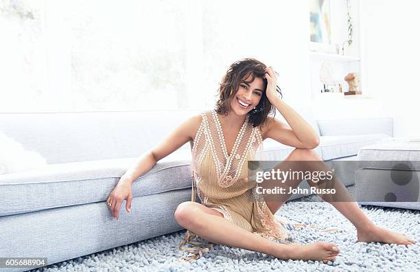 Actress Paula Patton is photographed for Haute Living Magazine on April 15, 2016 in Los Angeles, California.