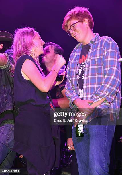 Musician Brett Dennen performs onstage during Petty Fest 2016 at The Fonda Theatre on September 13, 2016 in Los Angeles, California.