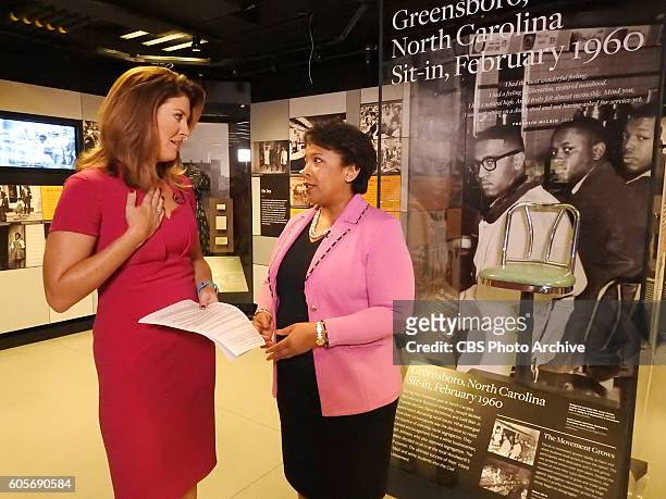 Broadcasting inside the new National Museum of African American History and Culture, CBS THIS MORNING co-host Norah O'Donnell talks with Attorney...