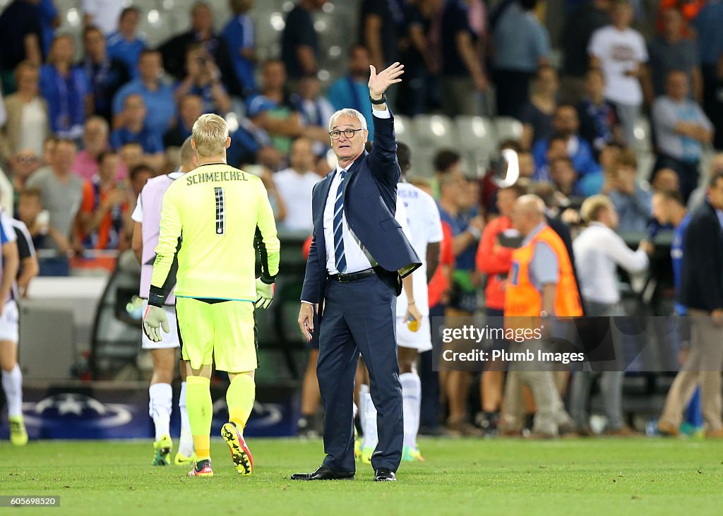 Club Brugge KV v Leicester City FC - UEFA Champions League