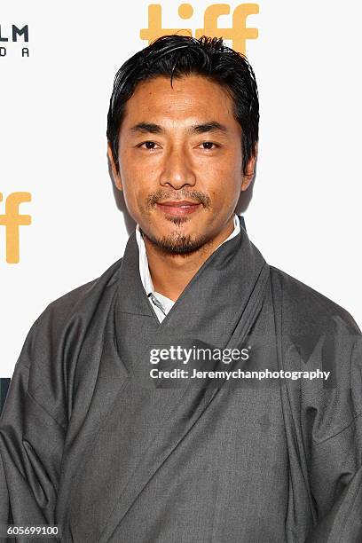 Actor Tshering Dorji attends the "Hema Hema: Sing Me A Song While I Wait" Premiere held at Winter Garden Theatre during the Toronto International...