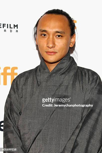 Producer Pawo Choyning Dorjii attends the "Hema Hema: Sing Me A Song While I Wait" Premiere held at Winter Garden Theatre during the Toronto...