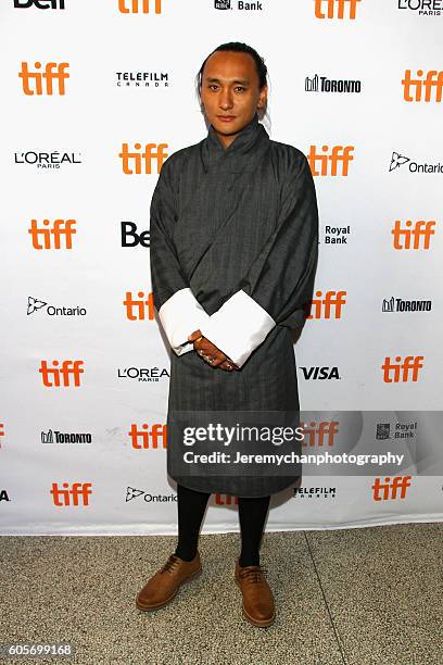 Producer Pawo Choyning Dorjii attends the "Hema Hema: Sing Me A Song While I Wait" Premiere held at Winter Garden Theatre during the Toronto...