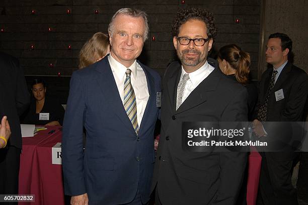 Robert Quinlan and Adam Weinberg attend WHITNEY MUSEUM "Full House" Reception hosted by Leonard Lauder, Howard Rubenstein and Adam Weinberg at...