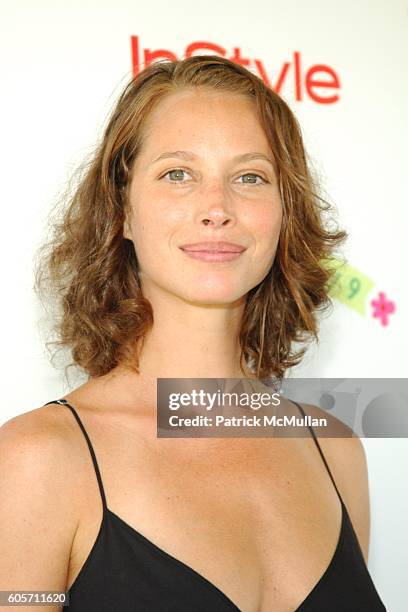 Christy Turlington attends SUPER SATURDAY 9 hosted by Kelly Ripa, Donna Karan and InStyle Magazine To Benefit The Ovarian Cancer Research Fund at...