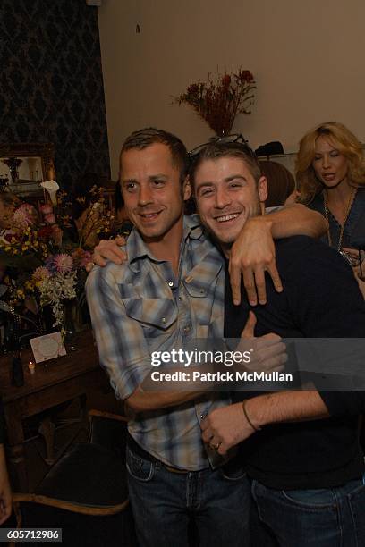 Giovanni Ribisi and Jon Abrahams attend Some Odd Rubies to Open West Coast Store Hosted by Gran Centenario Tequila at Los Angeles on October 3, 2006.