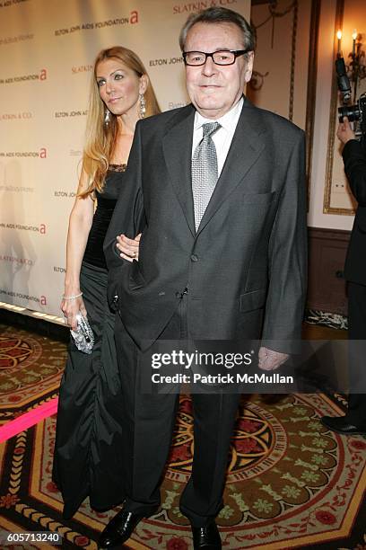 Martina Forman and Milos Forman attend "An Enduring Vision" Fifth Annual Benefit for the Elton John Aids Foundation at Waldorf-Astoria on October 3,...