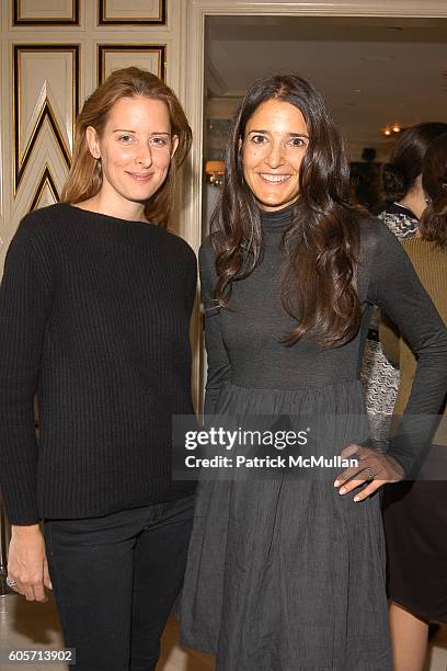 Jacqueline Sackler and BJ Blum attend Lucy Sykes for Best & Co. Spring 2007 Trunk Show at Bergdorf Goodman on October 3, 2006 in New York City.