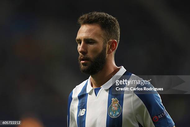 Porto's defender from Mexico Miguel Layun during the UEFA Champions League match between FC Porto v FC Copenhagen at Estadio do Dragao on September...