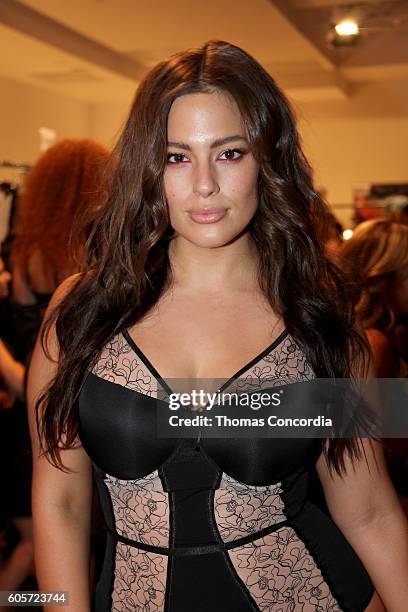 Ashley Graham attends Addition Elle Presents Holiday 2016 RTW + Ashley Graham Lingerie Collection at Kia STYLE360 NYFW at Metropolitan West on...