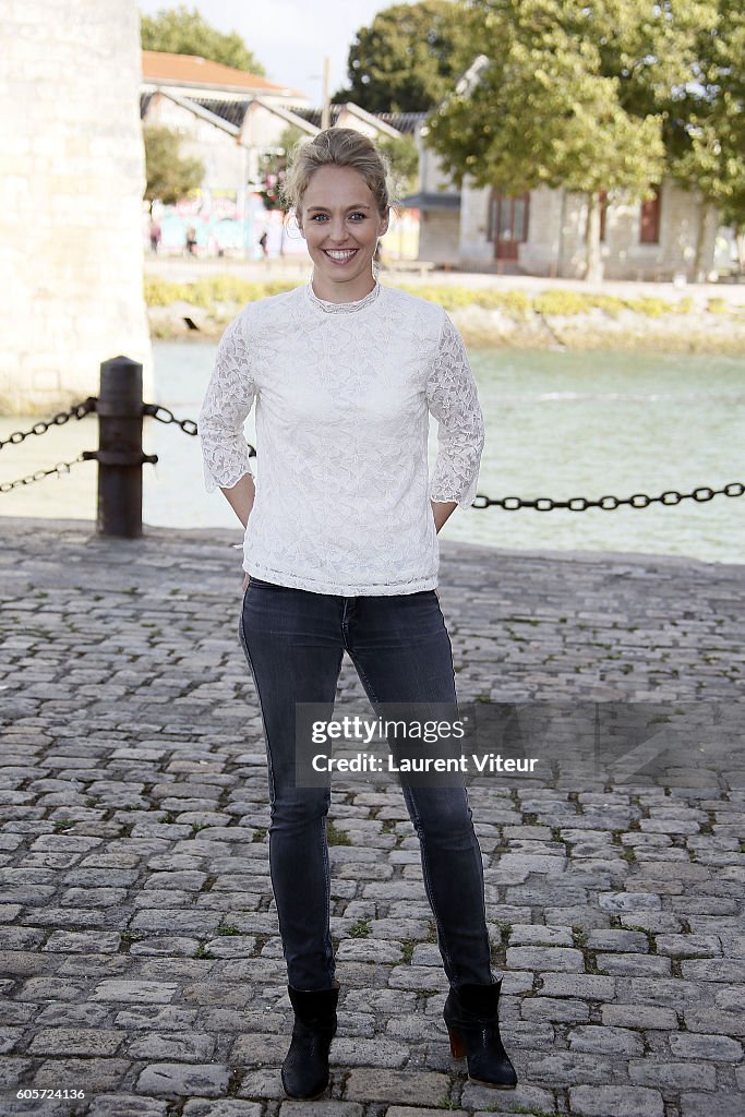 L Accident Photocall : 18th Festival of TV Fiction At La Ro
