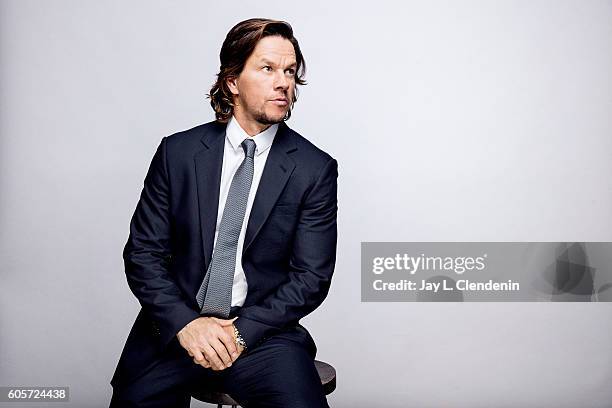 Actor Mark Whalberg of 'Deep Water Horizon' poses for a portraits at the Toronto International Film Festival for Los Angeles Times on September 13,...