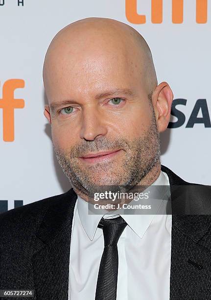 Director Marc Forster attends the 2016 Toronto International Film Festival Premiere of "All I See Is You" at the Princess of Wales Theatre on...