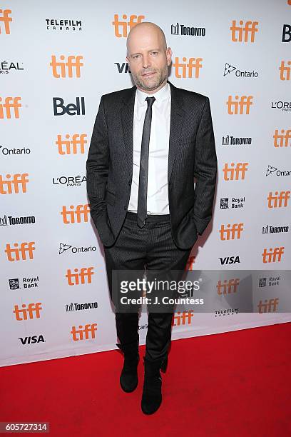 Director Marc Forster attends the 2016 Toronto International Film Festival Premiere of "All I See Is You" at the Princess of Wales Theatre on...