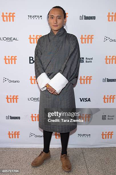 Producer Pawo Choyning Dorji attends the 'Hema Hema: Sing Me A Song While I Wait' premiere during the Toronto International Film Festival at Winter...