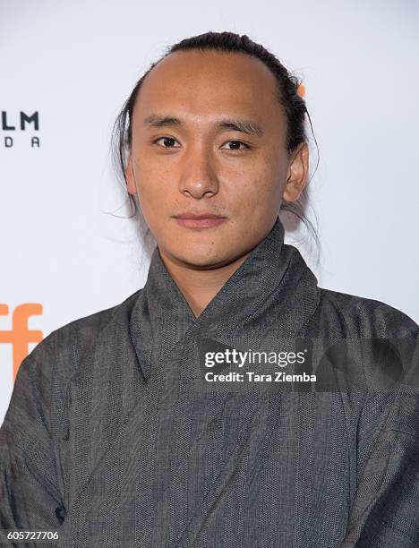 Producer Pawo Choyning Dorji attends the 'Hema Hema: Sing Me A Song While I Wait' premiere during the Toronto International Film Festival at Winter...