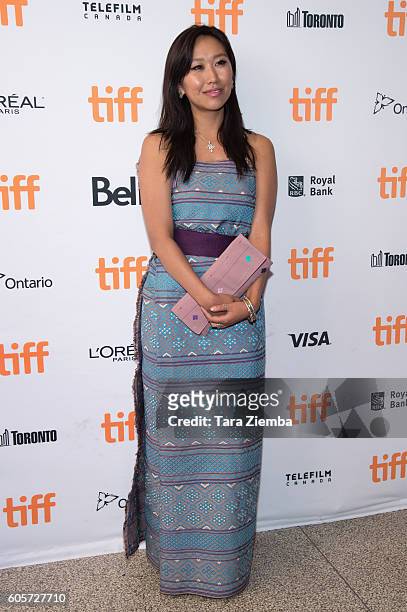 Actress Sadon Lhamo attends the premiere for "Hema Hema: Sing Me A Song While I Wait" during the 2016 Toronto International Film Festival at Winter...