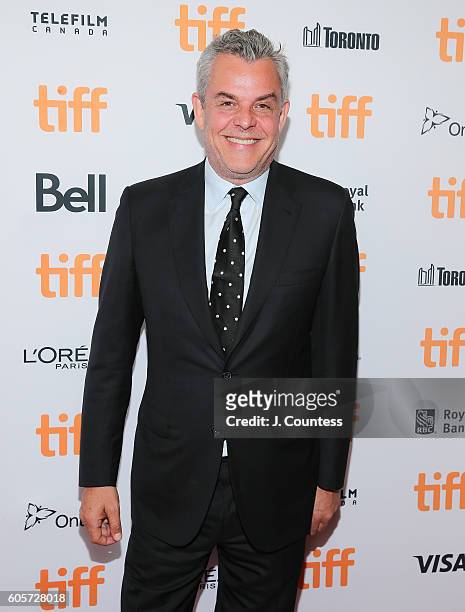 Actor Danny Huston attends the 2016 Toronto International Film Festival Premiere of "All I See Is You" at the Princess of Wales Theatre on September...