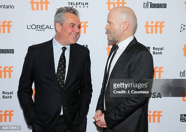 Actor Danny Huston and director Marc Forster attend the 2016 Toronto International Film Festival Premiere of "All I See Is You" at the Princess of...