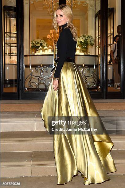 Annabelle Wallis attends the Ralph Lauren fashion show during New York Fashion Week: The Shows at Skylight Clarkson Sq on September 14, 2016 in New...