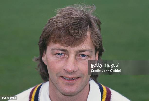 Cricketer Graeme Fowler of Durham County Cricket Club, 1993.