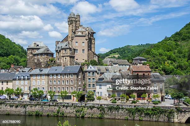 estaing na frança - occitanie - fotografias e filmes do acervo