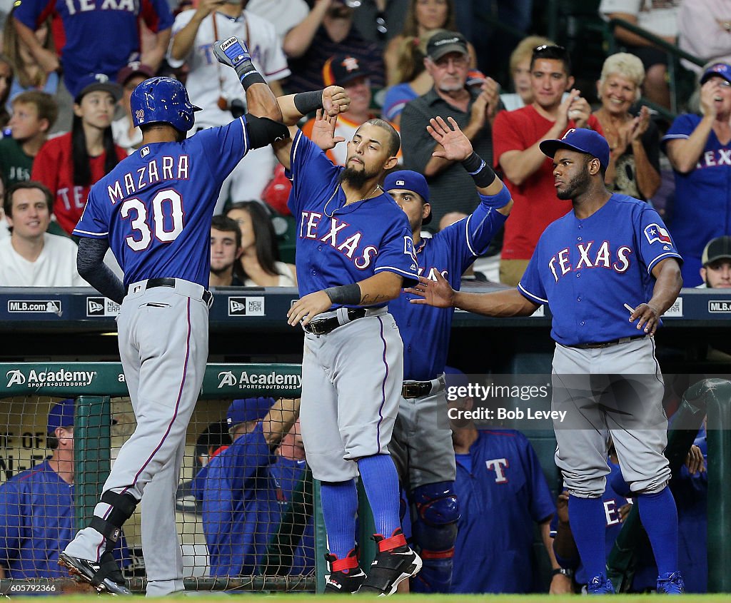 Texas Rangers v Houston Astros