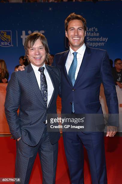 Producers Alan Siegel and Craig Flores attend "The Headhunter's Calling" premiere during 2016 Toronto International Film Festival at Roy Thomson Hall...