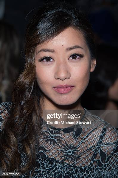 Jean Wang attends the Naeem Khan fashion show during September 2016 ...