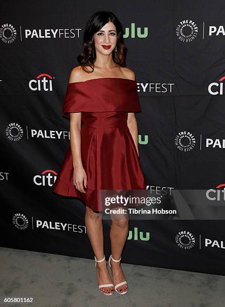 Dana DeLorenzo attends The Paley Center for Media PaleyFest 2016 fall TV preview for STARZ at The Paley Center for Media on September 14, 2016 in...