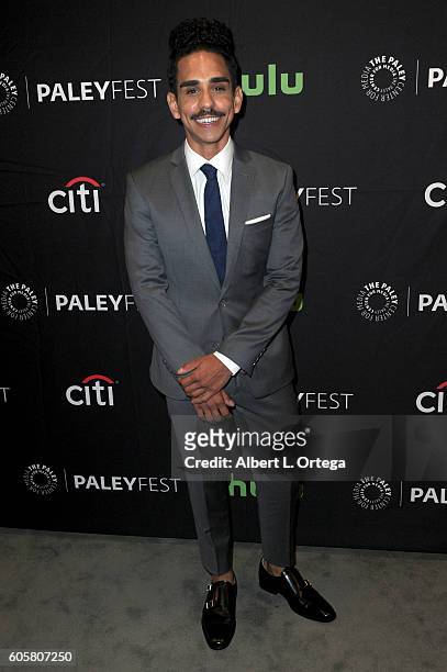 Actor Ray Santiago at the The Paley Center For Media's PaleyFest 2016 Fall TV Preview - STARZ's "Ash Vs. Evil Dead" held at The Paley Center for...