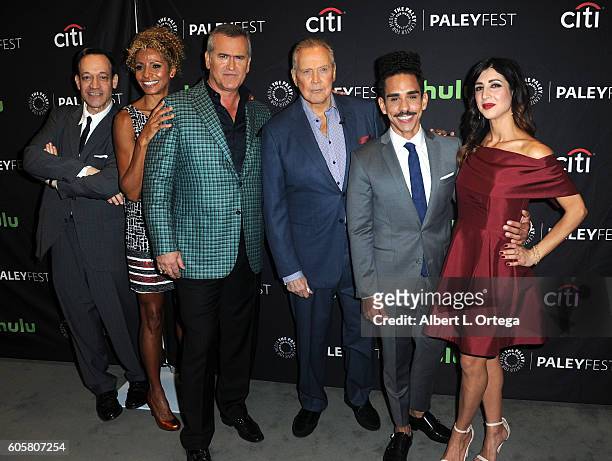Cast of "Ash Vs. Evil Dead" at the The Paley Center For Media's PaleyFest 2016 Fall TV Preview - STARZ's "Ash Vs. Evil Dead" held at The Paley Center...