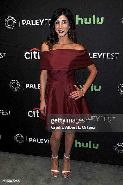Actress Dana DeLorenzo at the The Paley Center For Media's PaleyFest 2016 Fall TV Preview - STARZ's "Ash Vs. Evil Dead" held at The Paley Center for...
