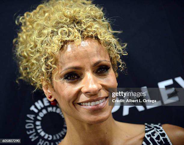 Actress Michelle Hurd at the The Paley Center For Media's PaleyFest 2016 Fall TV Preview - STARZ's "Ash Vs. Evil Dead" held at The Paley Center for...