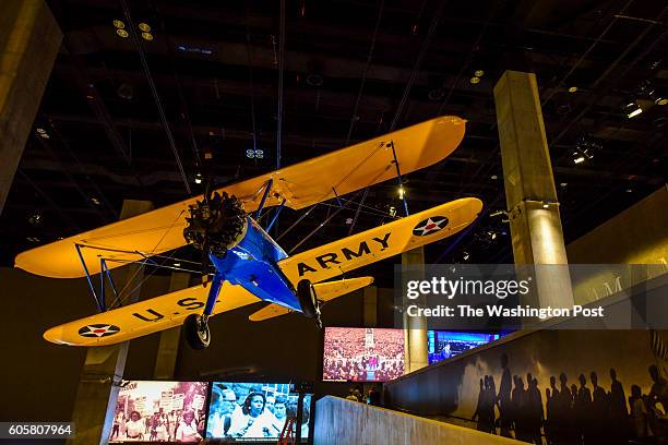 One of the few surviving planes that were used to train the Tuskegee Airmen is housed at the Smithsonian Institute's National Museum of African...