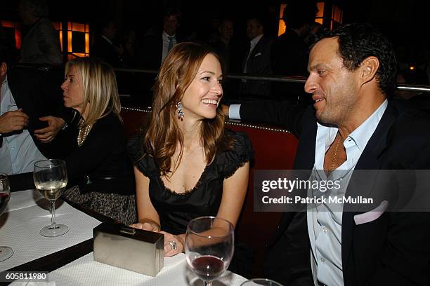 Samantha Boardman and ? attend Friends in Deed Fall Benefit Honoring Elie and Rory Tahari at Balthazar on October 19, 2006 in New York City.