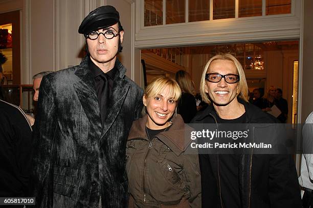 Patrick McDonald, Ivy Atoncino and Brad Johns attend LINDA WELLS new Book ALLURE: CONFESSIONS OF A BEAUTY EDITOR Signing and Party at Bergdorf...