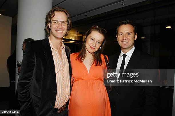 Devrin Carlson-Smith, Jane Riner and James Houston attend HUGH JACKMAN and HUGO BOSS present MOVE FOR AIDS, the new global project by photographer...