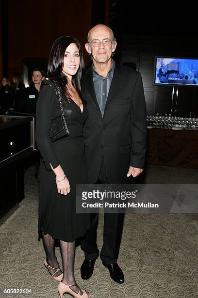 Lisa Loiacono and Christopher Lloyd attend Tiffany & Co. Host the Launch of the 2007 Blue Book Collection at Tiffany & Co. On October 23, 2006 in New...