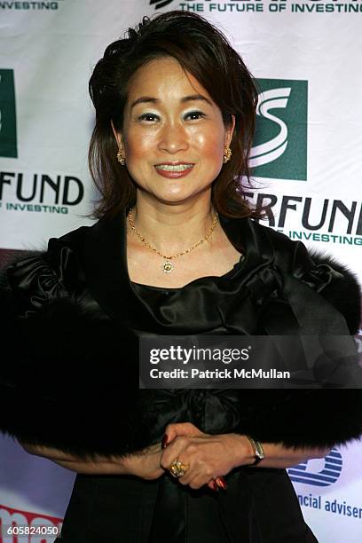 Miky Lee attends "The 2006 Women's World Awards" Third Annual Awards Gala Honoring Women Worldwide at Hammerstein Ballroom on October 14, 2006 in New...