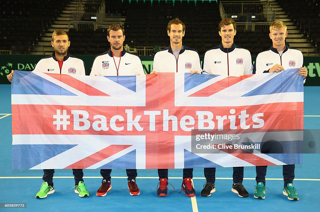 Great Britain v Argentina: Davis Cup Semi Final 2016 - Previews