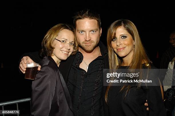 ?, Larry Bagby and Jennifer Egan attend Gen Art LA's 9th Annual Fresh Faces in Fashion at Santa Monica on October 13, 2006.